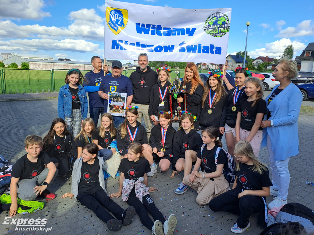 Powitanie uczestników Odysei Umysłu w Sierakowicach
