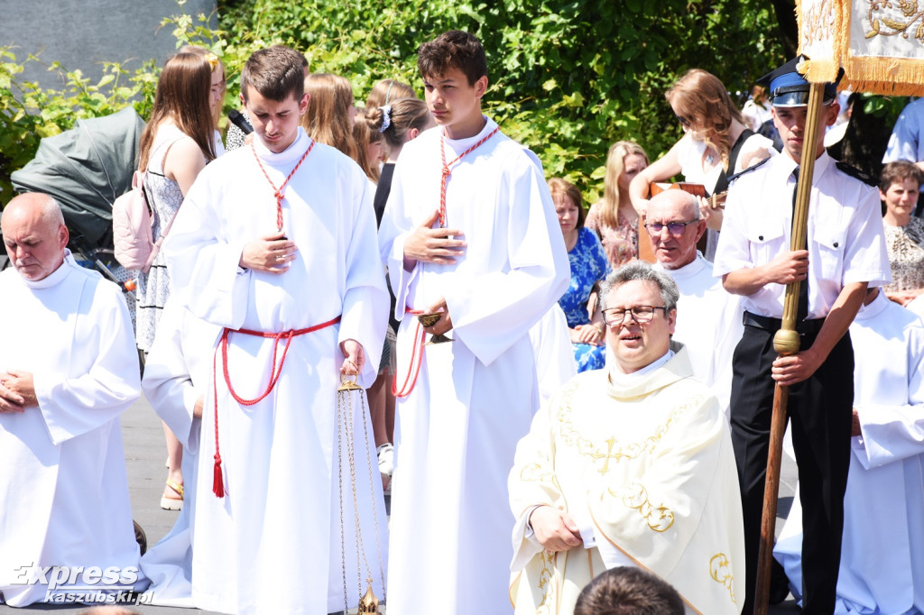 Procesja Bożego Ciała w Sierakowicach