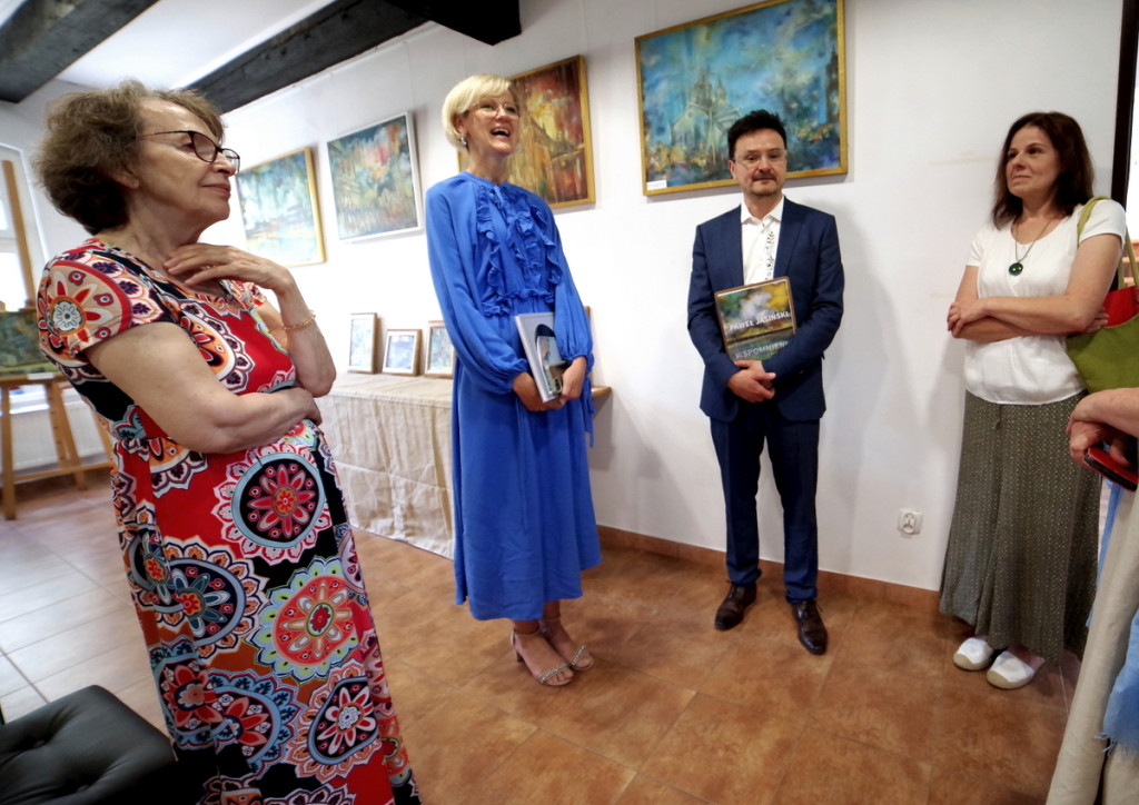 Wernisaż prac Pawła Jasińskiego