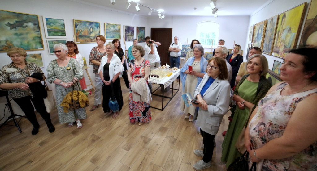Wernisaż prac Pawła Jasińskiego