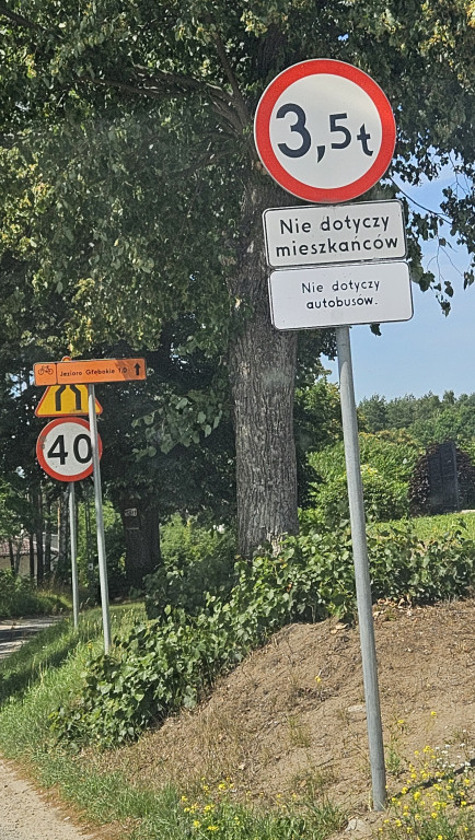 Nieprawidłowe parkowanie w Borkowie