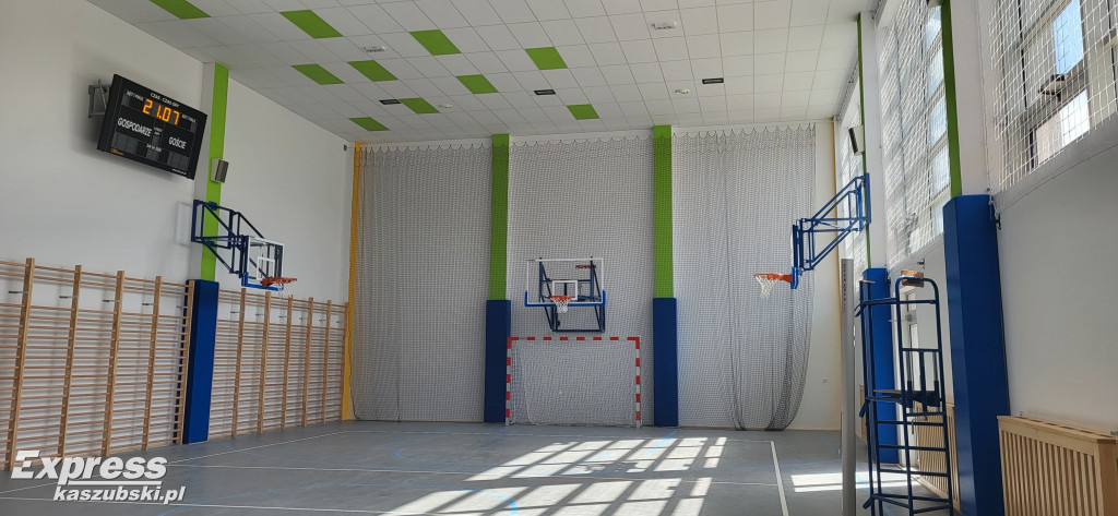 Sala sportowa w Wilanowie gotowa