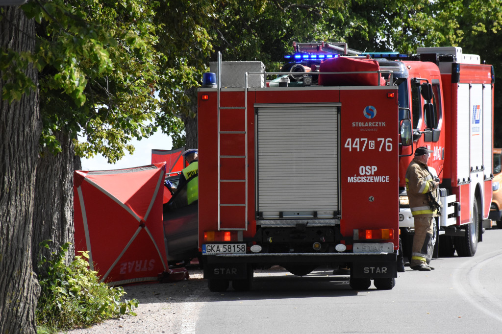 Śmiertelny wypadek w Klukowej Hucie