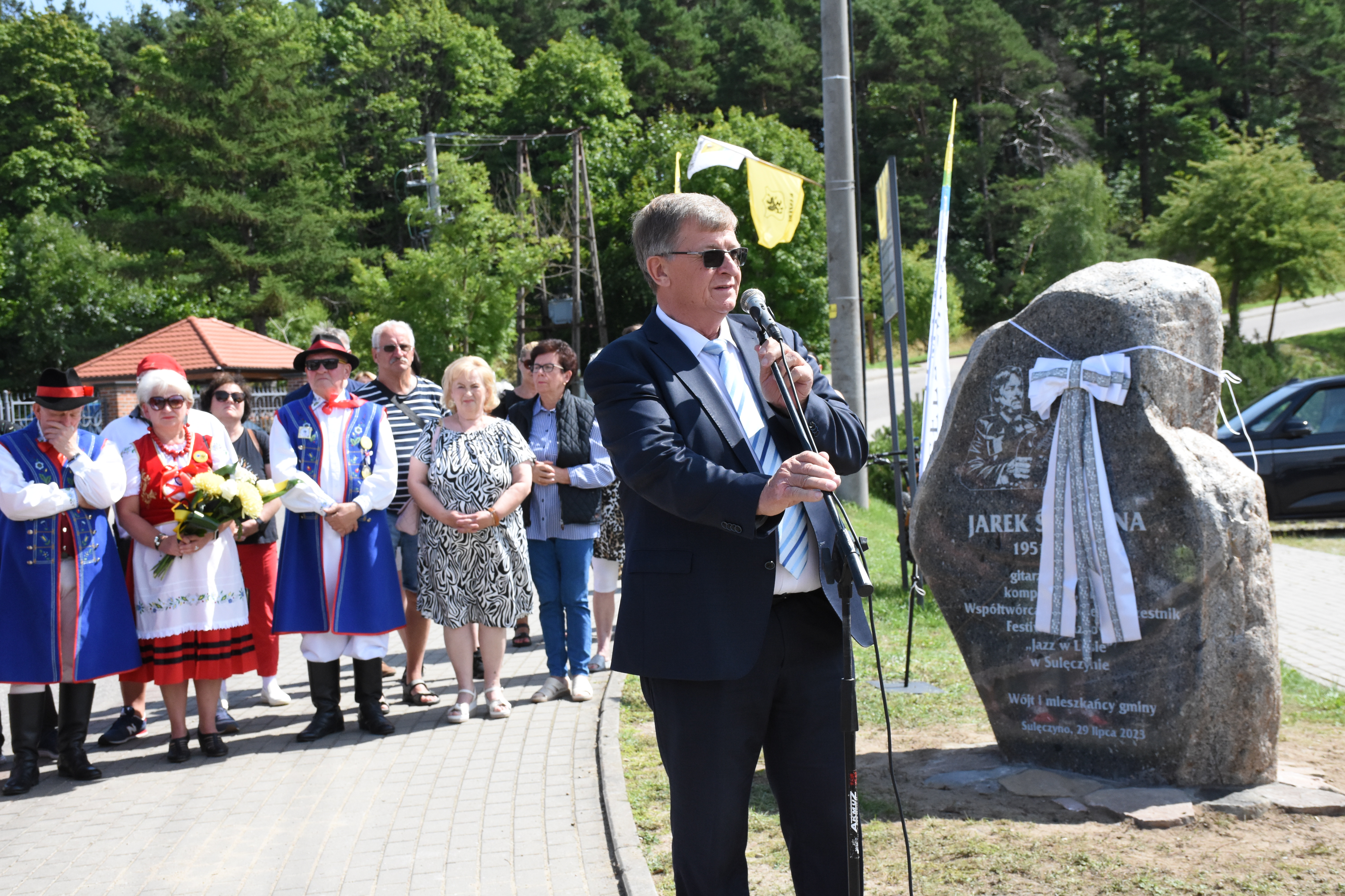 Obelisk upamiętniający Jarosława Śmietanę