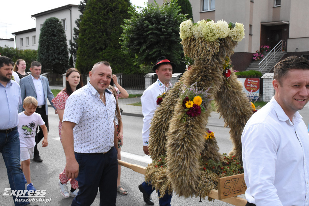 Korowód dożynkowy w Przodkowie