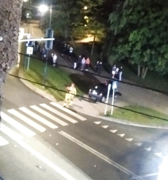 Zderzenie aut przy Placu Brunona