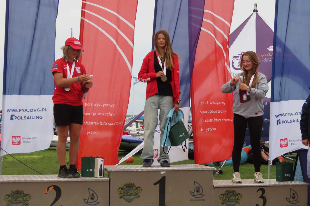 Kalina Szostek na windsurfingowych Mistrzostwach Polski