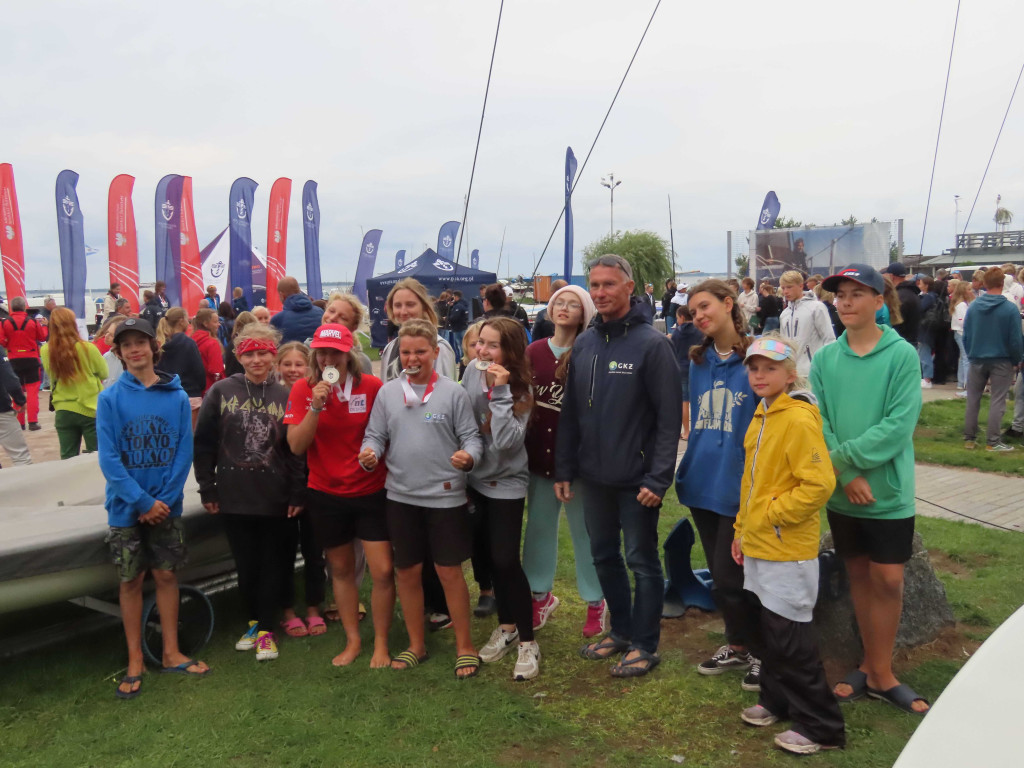 Kalina Szostek na windsurfingowych Mistrzostwach Polski