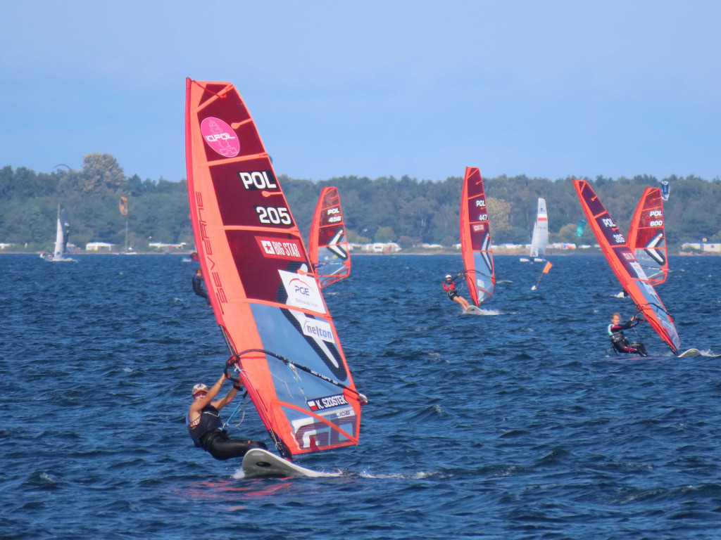 Kalina Szostek na windsurfingowych Mistrzostwach Polski