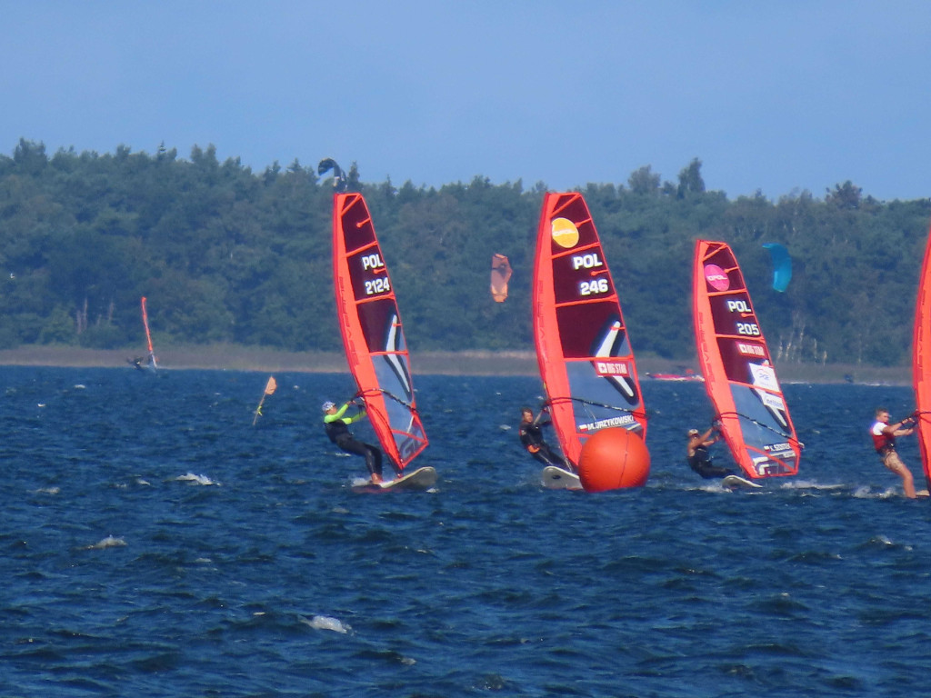 Kalina Szostek na windsurfingowych Mistrzostwach Polski