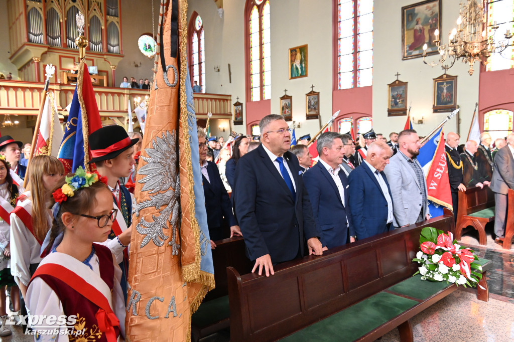 Uroczystości w lesie w Kaliskach