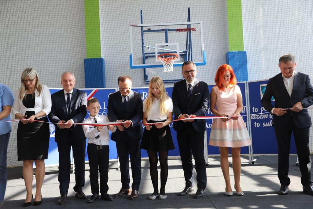 Otwarcie sali sportowej w Wilanowie