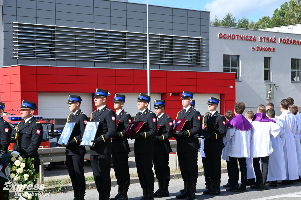 Pogrzeb tragicznie zmarłych strażaków OSP Żukowo
