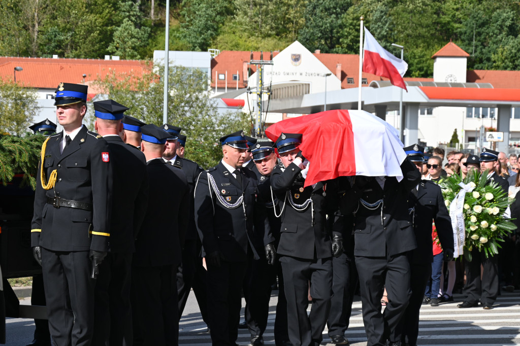 Pogrzeb tragicznie zmarłych strażaków OSP Żukowo