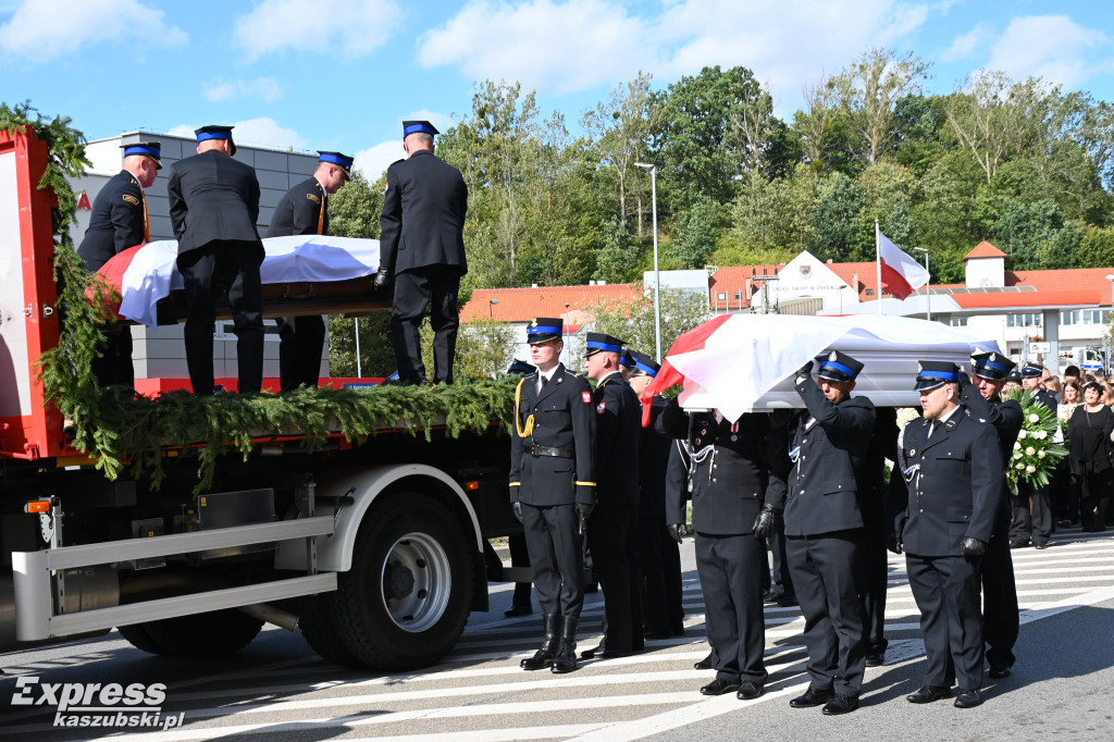 Pogrzeb tragicznie zmarłych strażaków OSP Żukowo