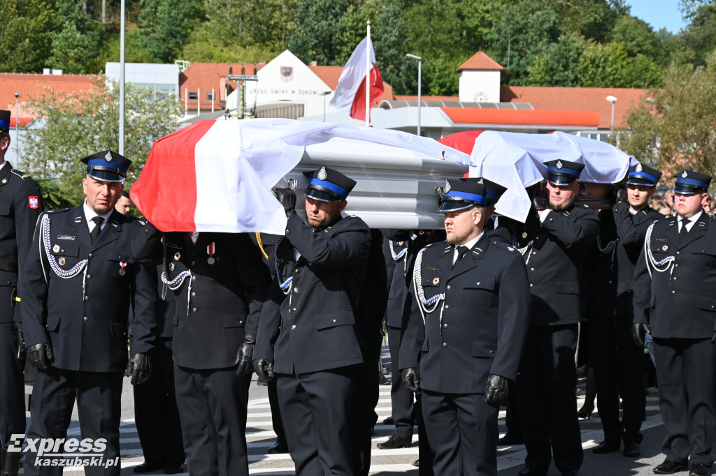 Pogrzeb tragicznie zmarłych strażaków OSP Żukowo