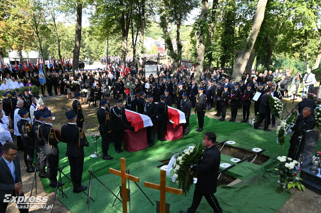Pogrzeb tragicznie zmarłych strażaków OSP Żukowo