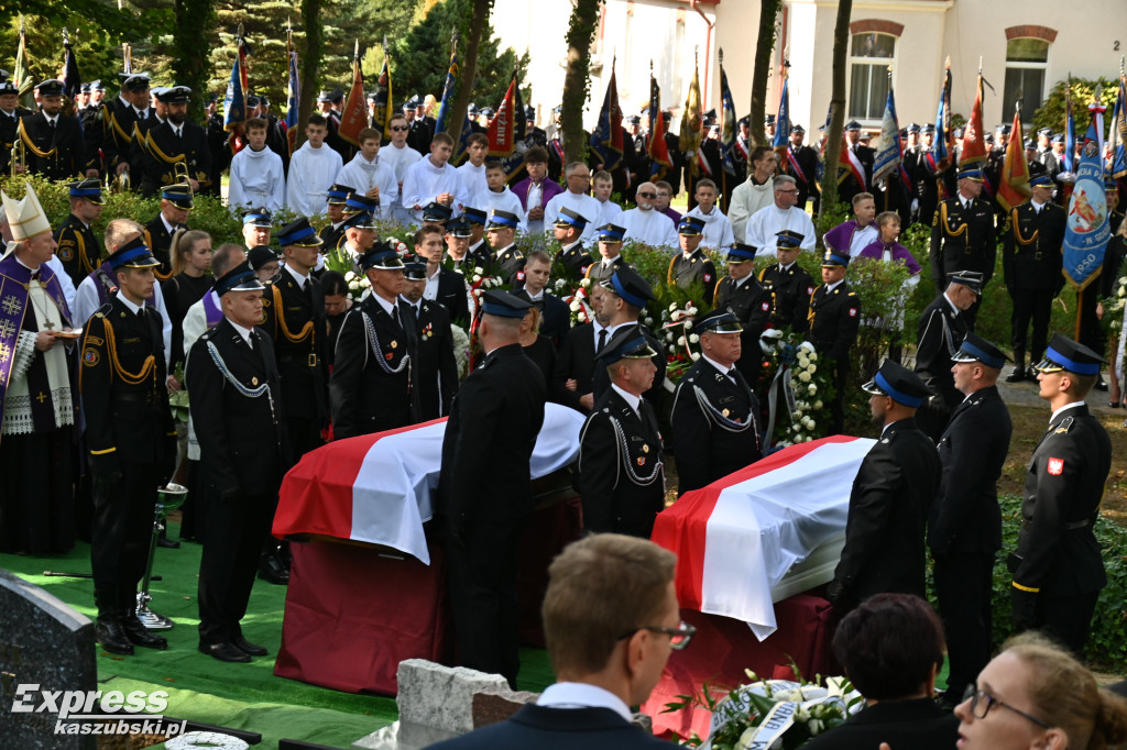 Pogrzeb tragicznie zmarłych strażaków OSP Żukowo
