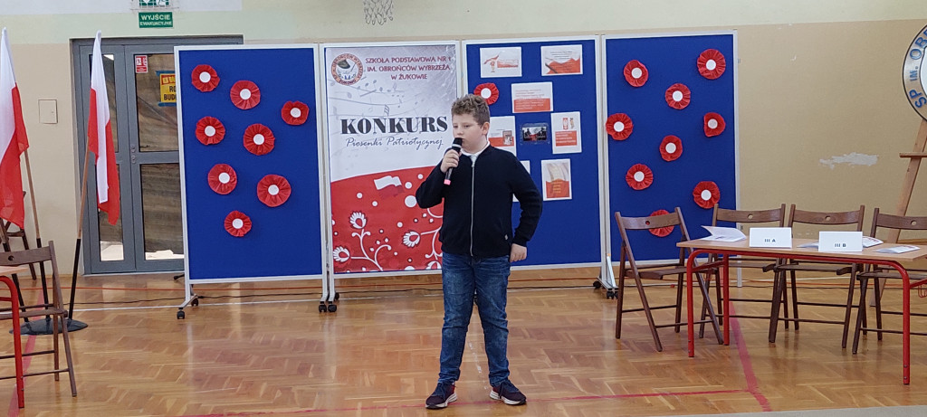 Żukowo. Konkurs Piosenki Patriotycznej w SP nr 1