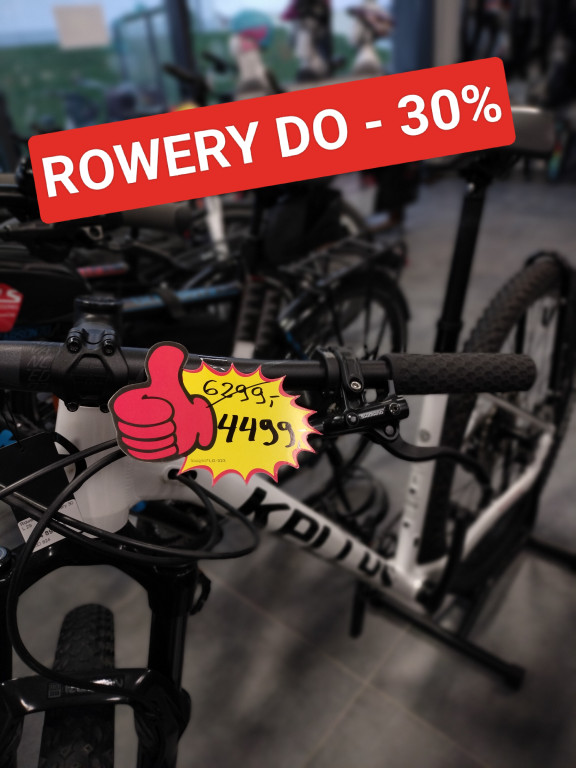 Pierwsze urodziny obchodzi salon rowerowy w Baninie