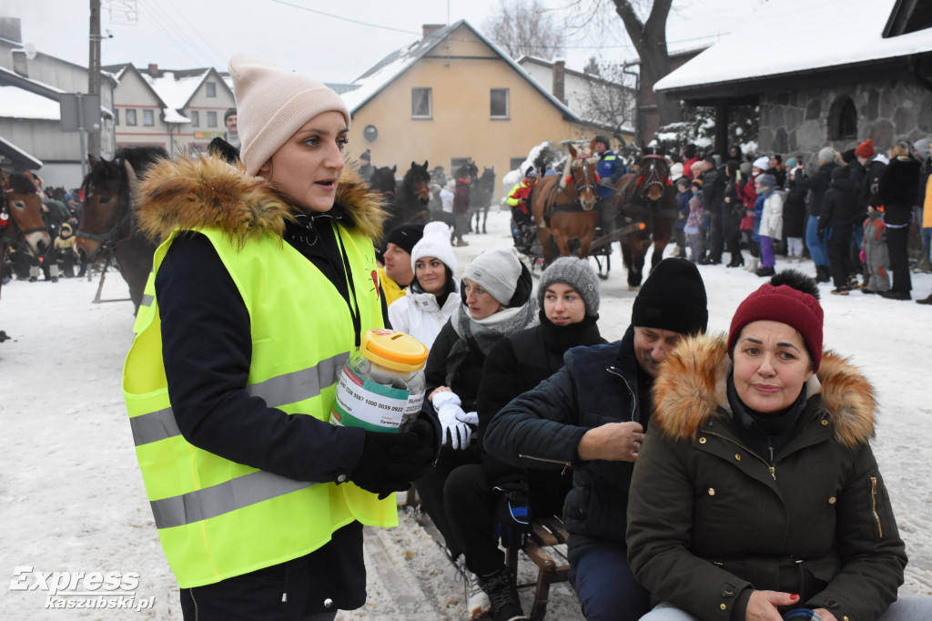 Charytatywny kulig dla Maciusia w Szymbarku