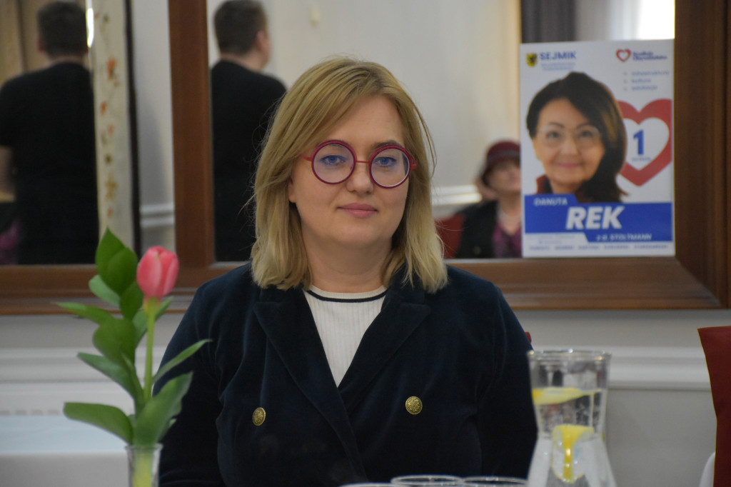 Spotkanie z Magdaleną Adamowicz w Kartuzach