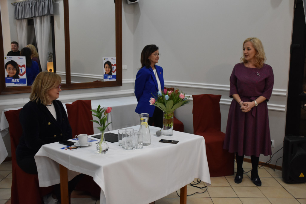 Spotkanie z Magdaleną Adamowicz w Kartuzach
