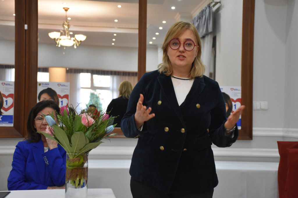 Spotkanie z Magdaleną Adamowicz w Kartuzach