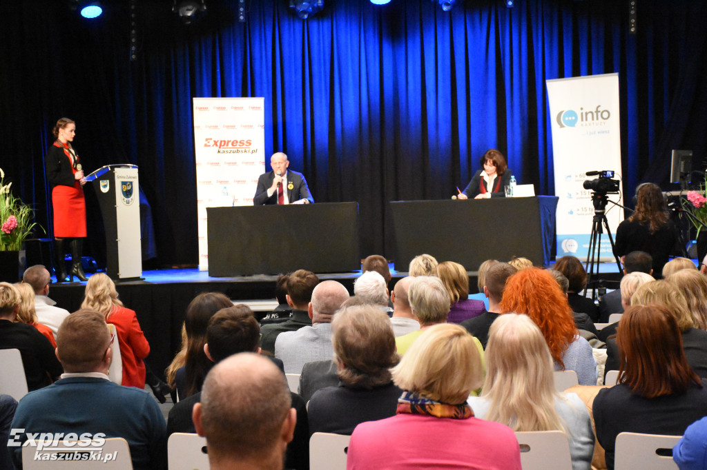 Debata kandydatów na burmistrza w Żukowie