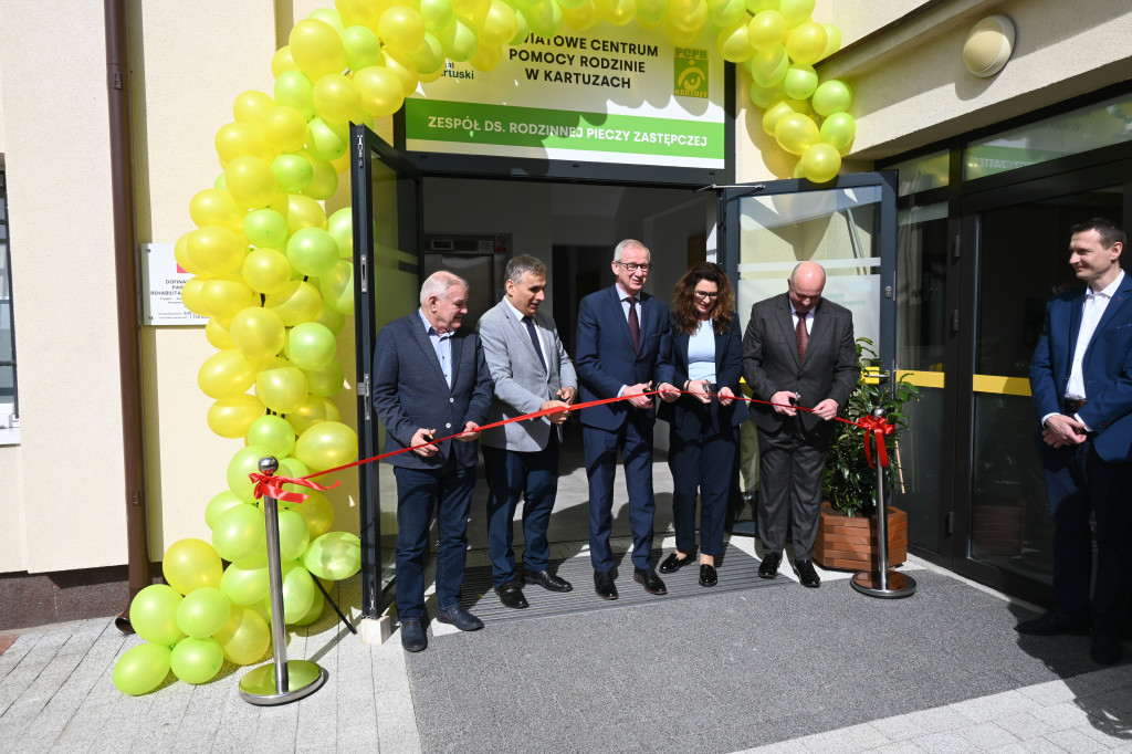 Otwarcie rozbudowanej części PCPR w Kartuzach