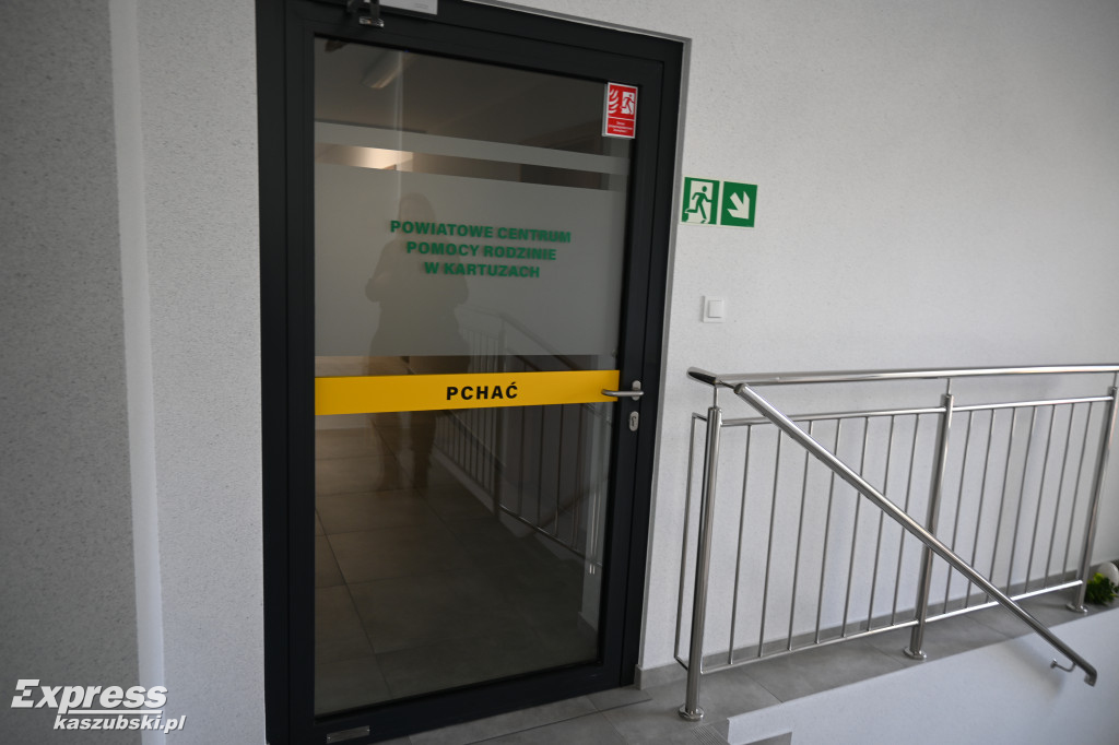 Otwarcie rozbudowanej części PCPR w Kartuzach
