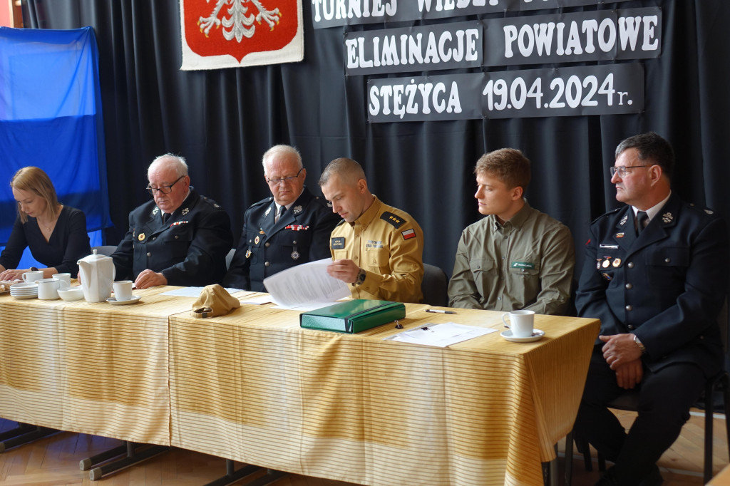 Powiatowy etap turnieju wiedzy pożarniczej