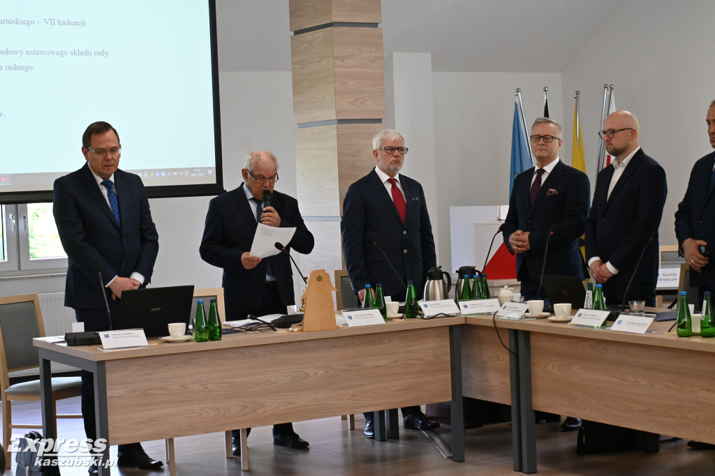 Pierwsza sesja Rady Powiatu Kartuskiego