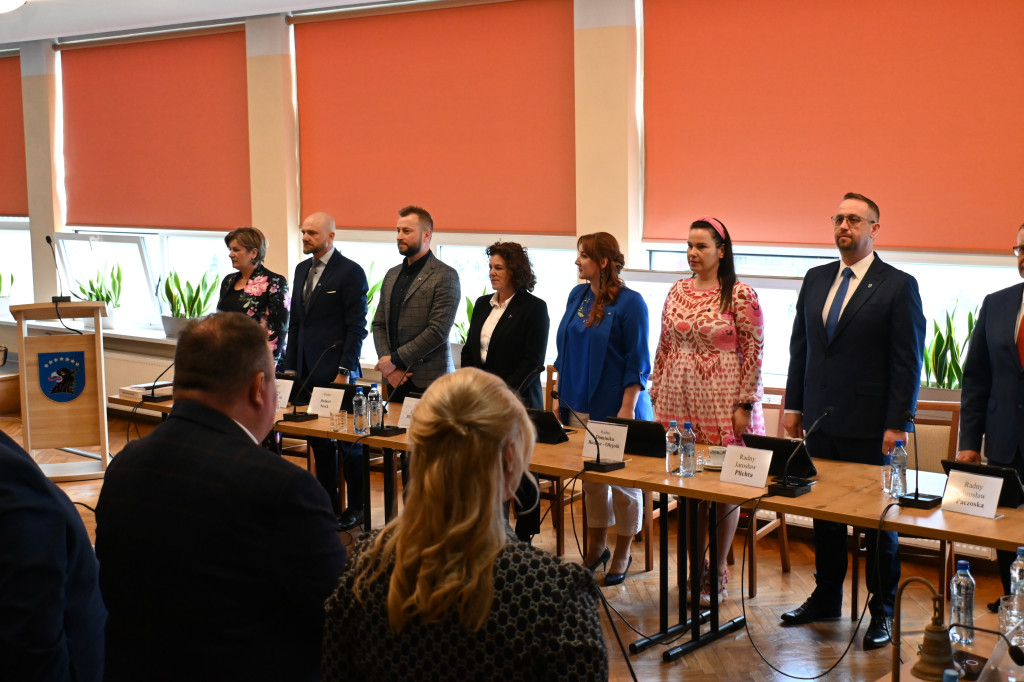 Inauguracyjna sesja Rady Miejskiej w Kartuzach