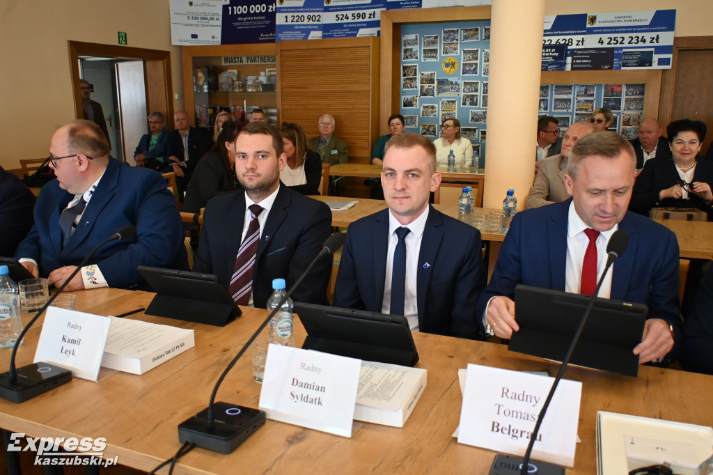 Inauguracyjna sesja Rady Miejskiej w Kartuzach