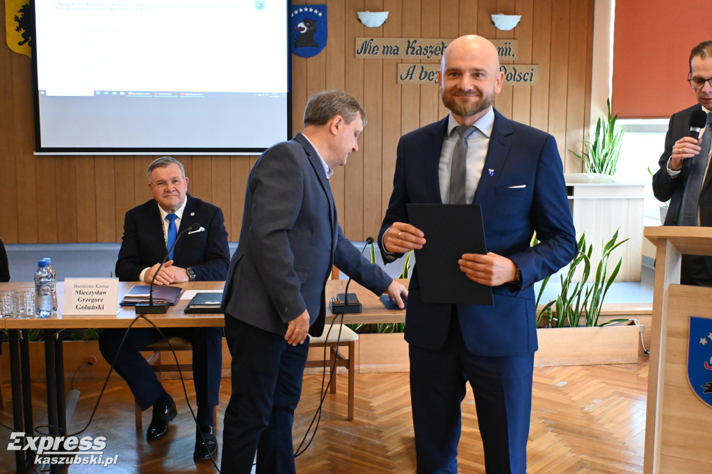 Inauguracyjna sesja Rady Miejskiej w Kartuzach