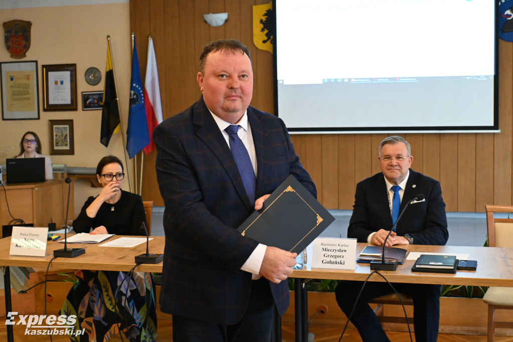Inauguracyjna sesja Rady Miejskiej w Kartuzach