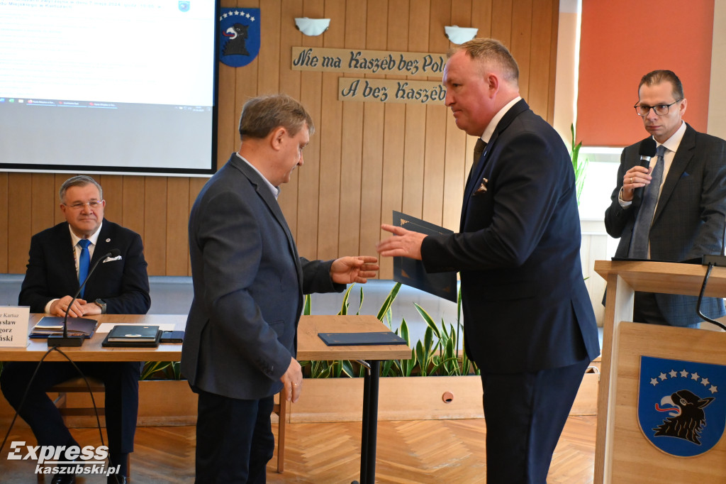 Inauguracyjna sesja Rady Miejskiej w Kartuzach
