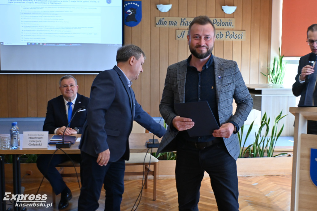 Inauguracyjna sesja Rady Miejskiej w Kartuzach