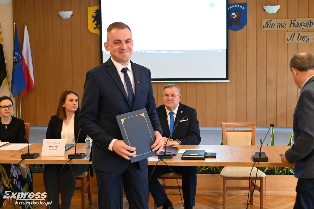 Inauguracyjna sesja Rady Miejskiej w Kartuzach