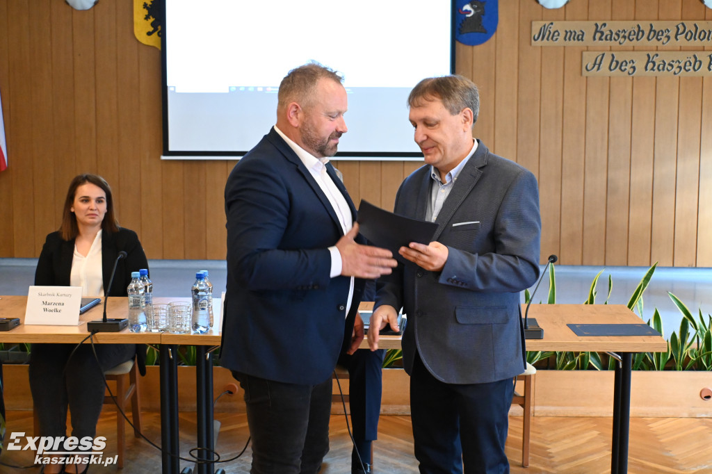 Inauguracyjna sesja Rady Miejskiej w Kartuzach