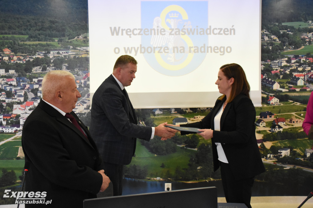 Inauguracyjna sesja Rady Gminy Sierakowice