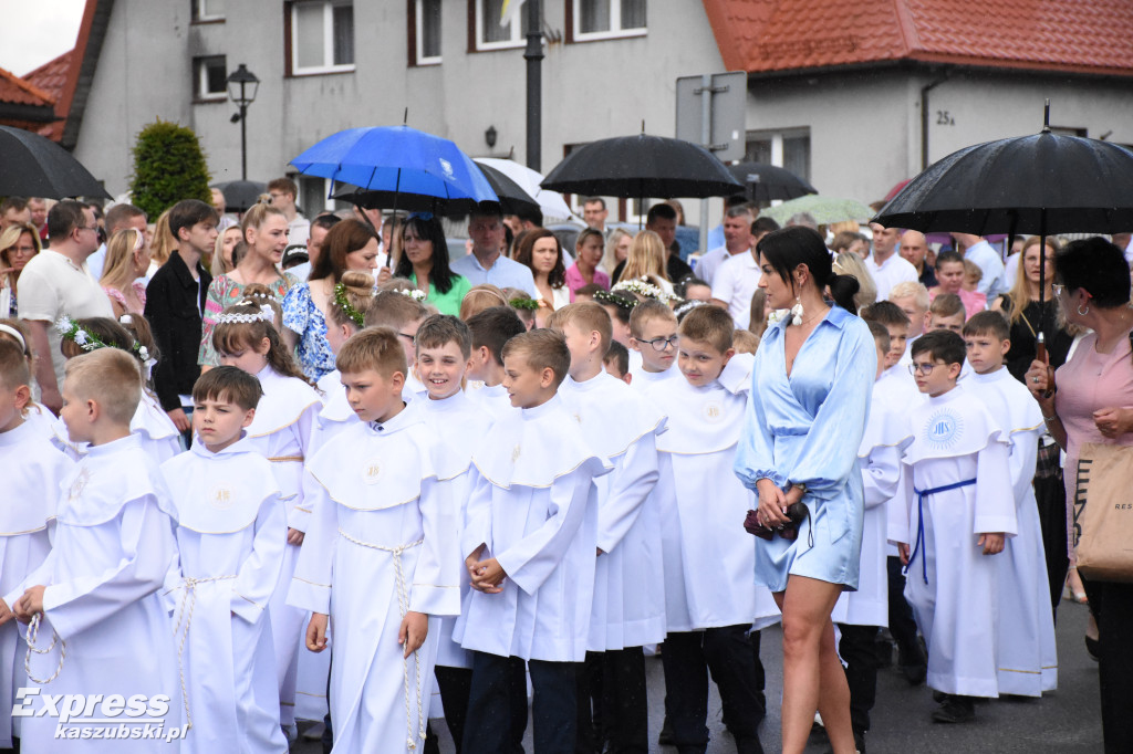 Procesja Bożego Ciała w Sierakowicach