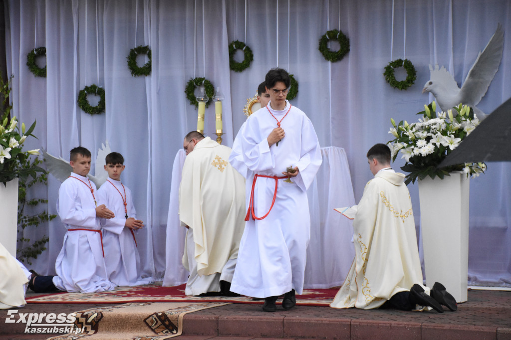 Procesja Bożego Ciała w Sierakowicach