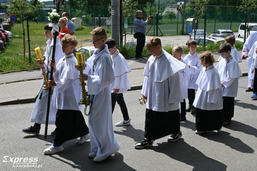 Uroczystość Bożego Ciała w kartuskiej kolegiacie