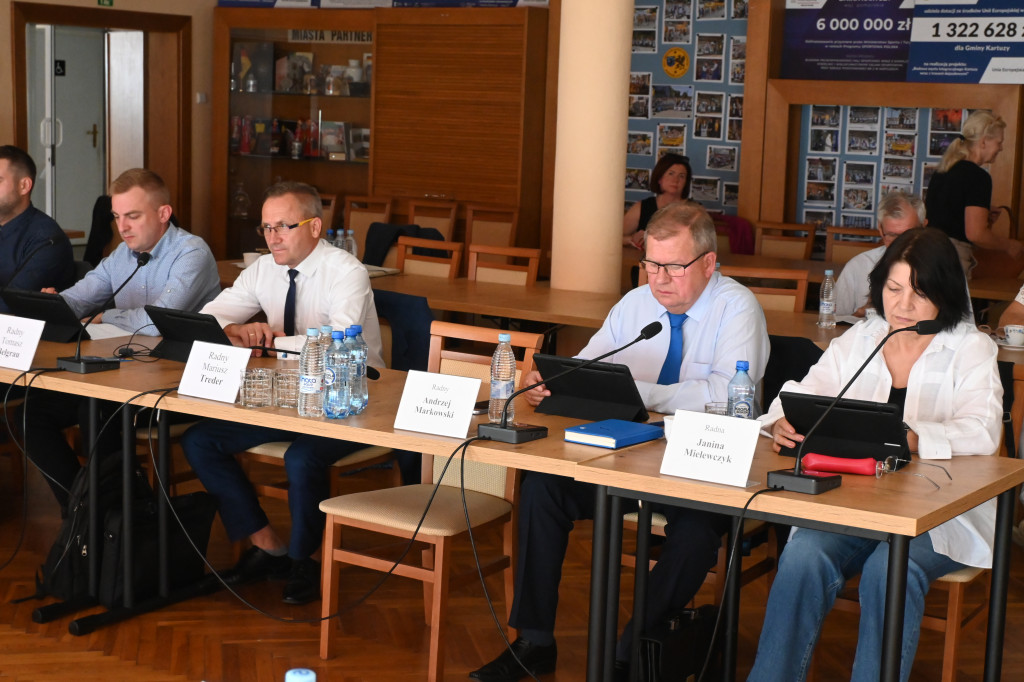 Absolutorium i wotum zaufania dla burmistrza Kartuz