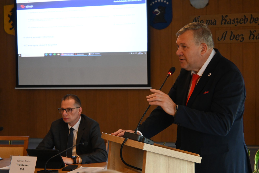 Absolutorium i wotum zaufania dla burmistrza Kartuz