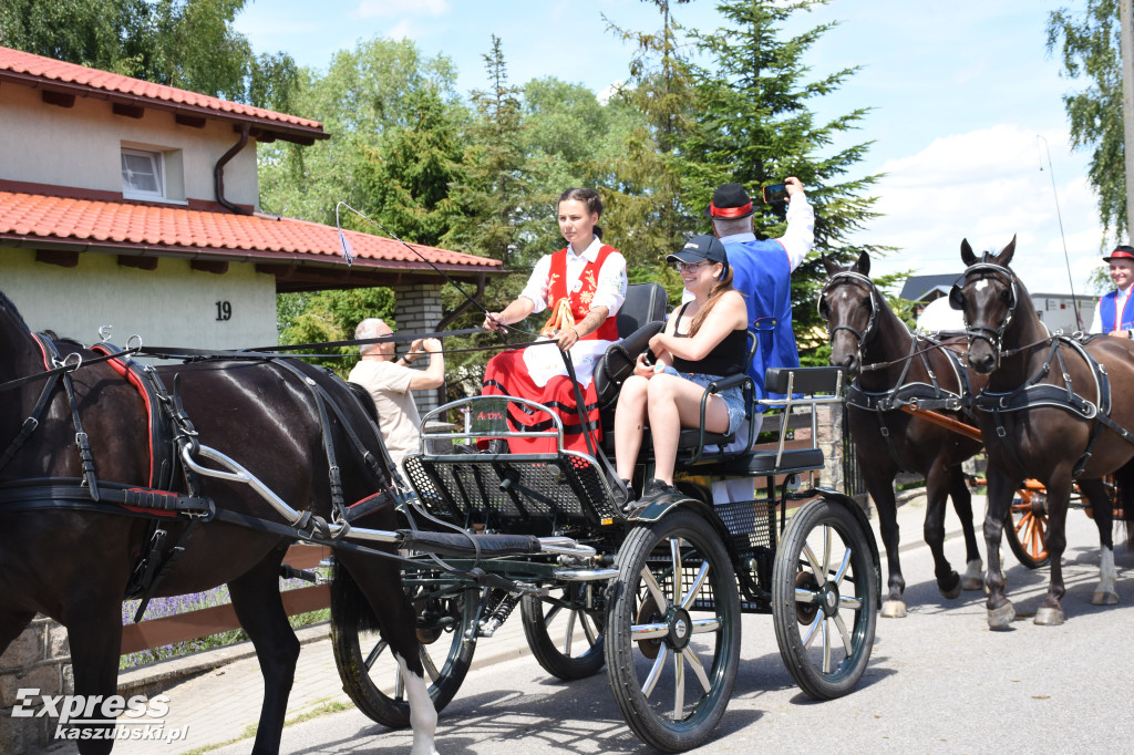 Jubileuszowa parada bryczek i zaprzęgów konnych