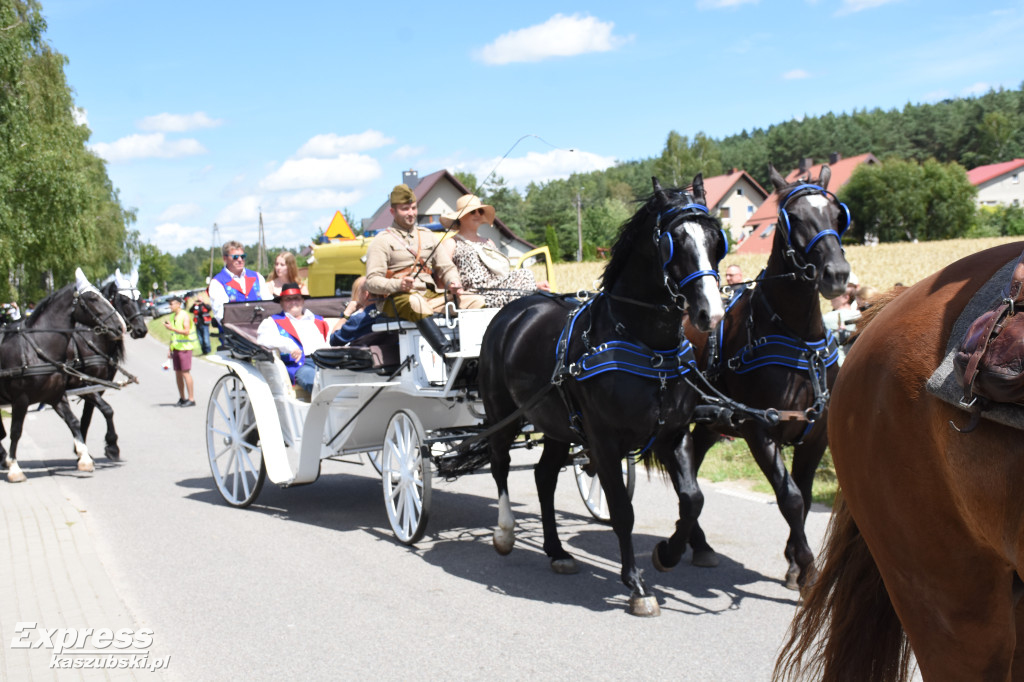 Jubileuszowa parada bryczek i zaprzęgów konnych