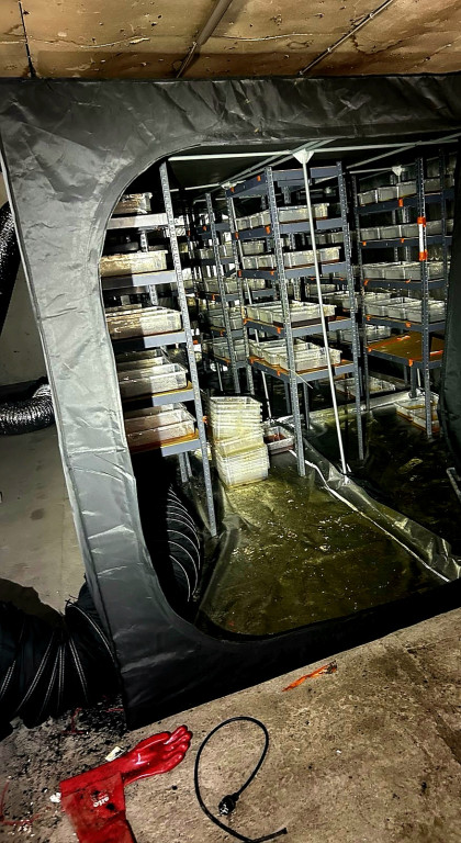 Zlikwidowano laboratoria do produkcji narkotyków